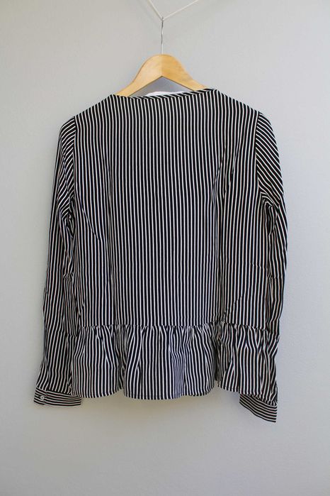 Camisa Zara riscas como nova