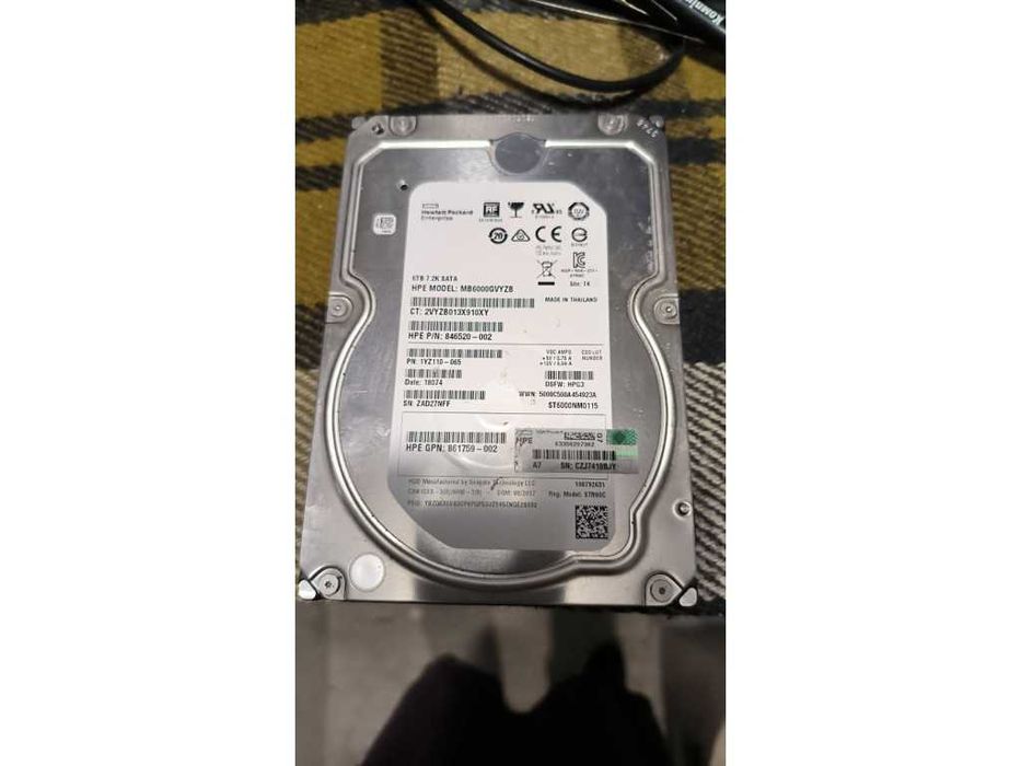 Жорстки диски HDD SATA 6TB
