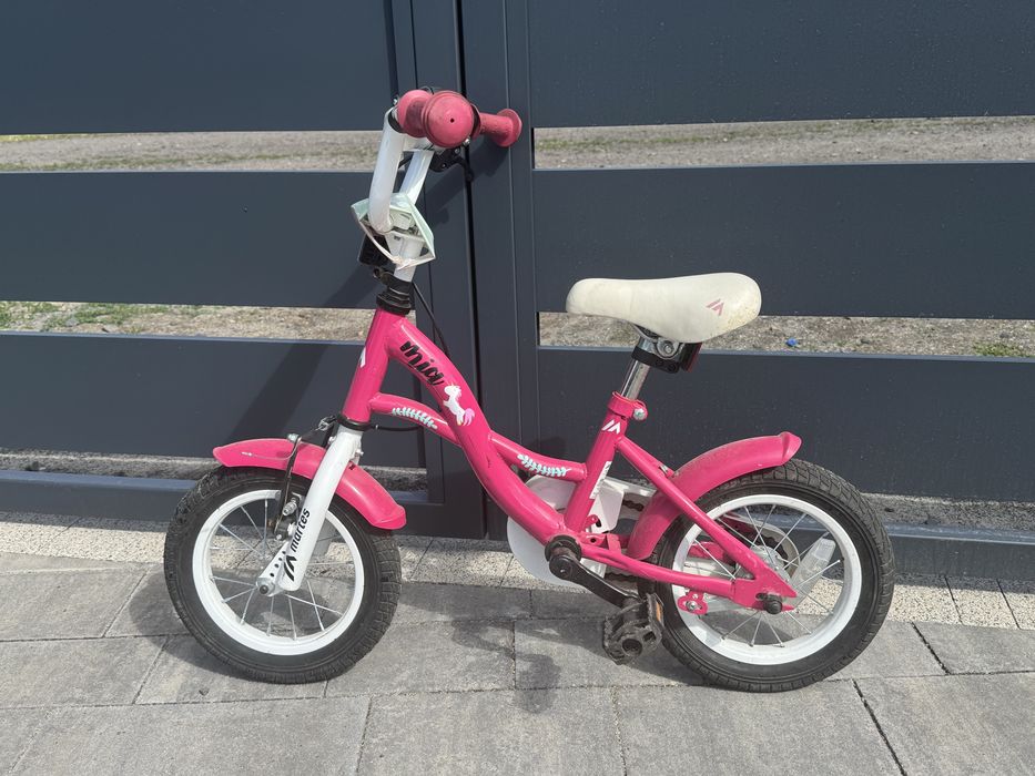 Rower dziecięcy Martes MIA 12” różowy – bardzo dobry stan