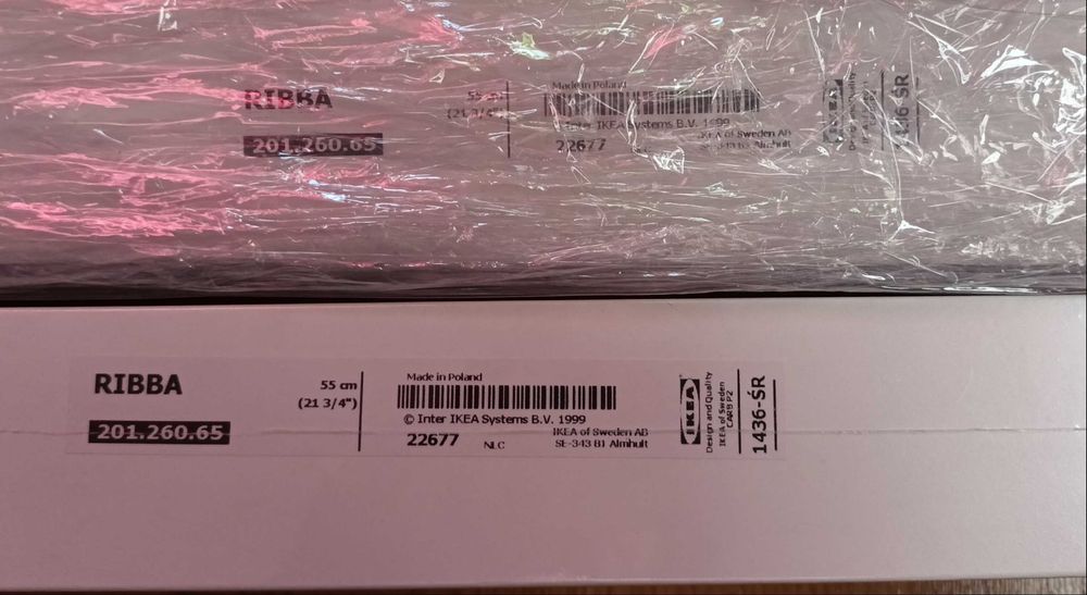 Suporte Estante RIBBA IKEA Novos