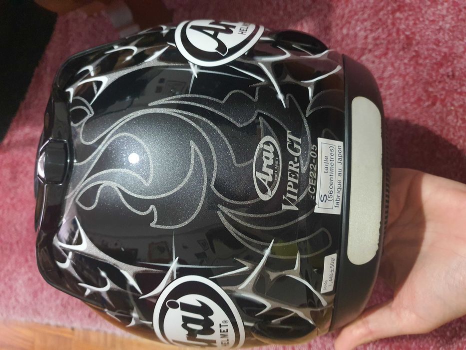 Capacete Arai Viper GT yf design tamanho S