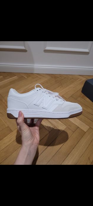 New Balance 480 Białe Sneakersy BB480LFR
