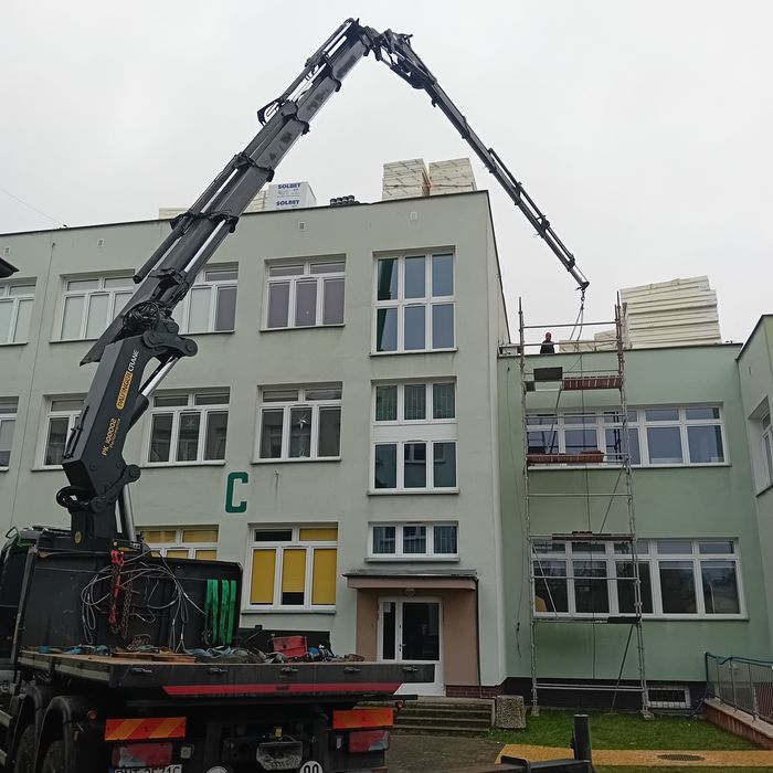 Usługi transportowe, dźwigowe, hds, terenowy
