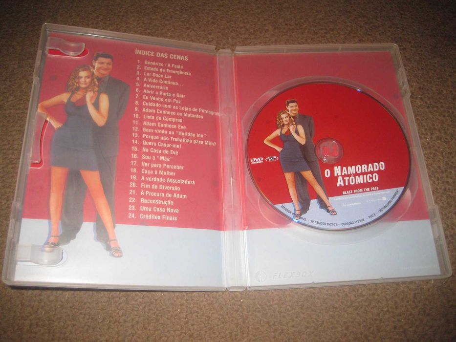 DVD "O Namorado Atómico" com Brendan Fraser