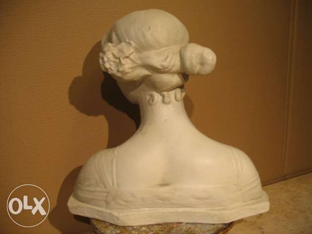 Figura secesyjna, popiersie, rzeźba