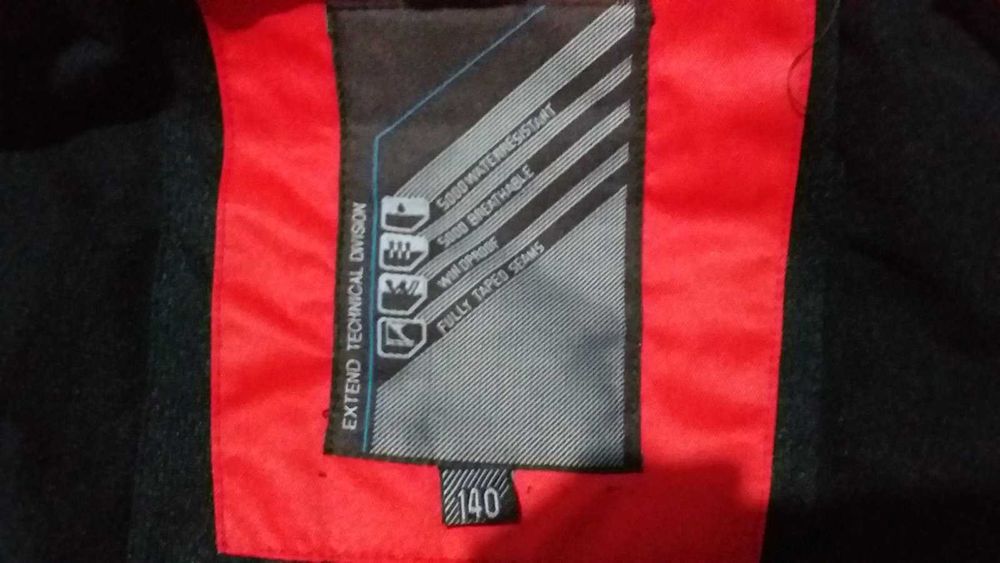 Костюм лижний піідлітковий,мембрана 5/10-унісекс-Extend-140