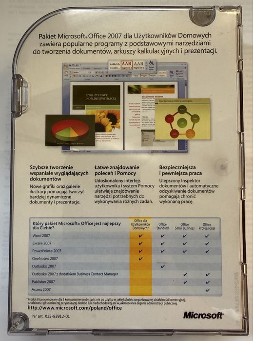 Microsoft Office 2007 dla użytkowników domowych