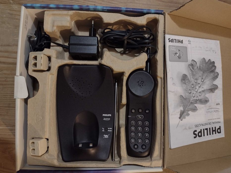 Telefone fixo Philips sem fio