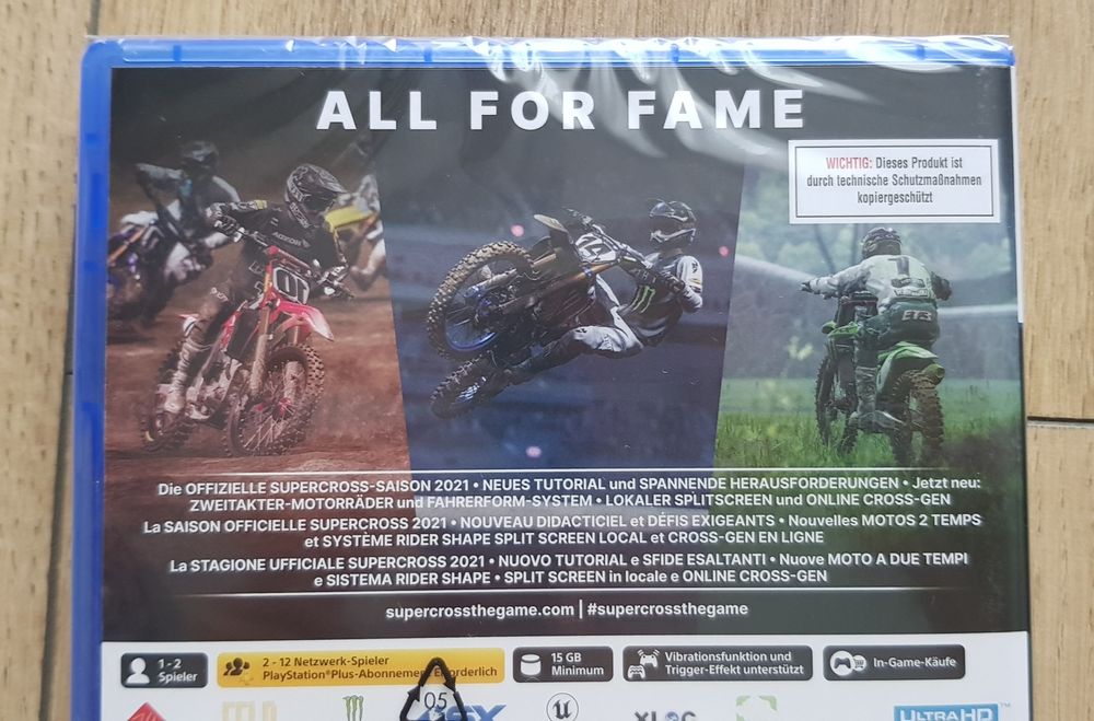 Gra na Play Station 5 i 4 - Monster Energy Supercross 5! NOWA! Wrocław