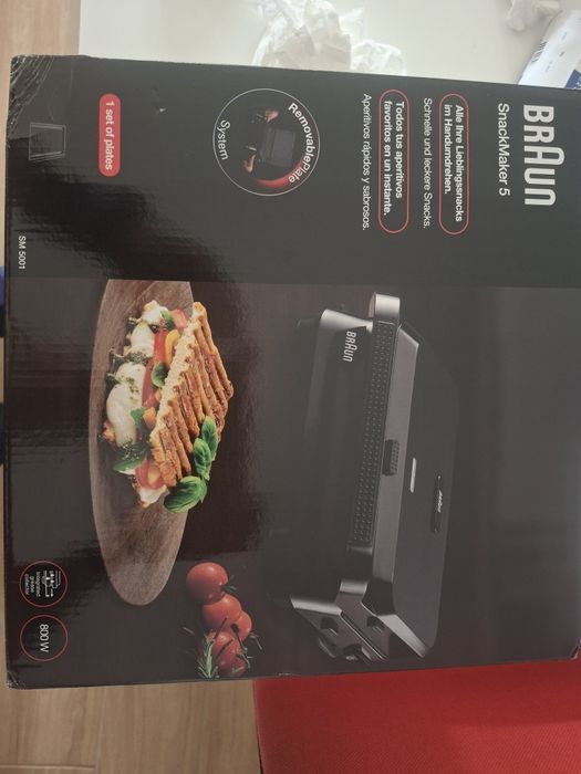 Sanduicheira Braun SnackMaker 5