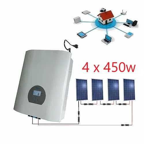 Kit 1800w Auto-consumo Injeção direta rede C/ Instalação incluída