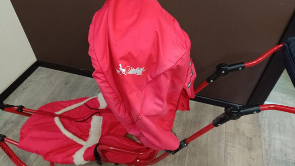 Санки PICCOLINO красные