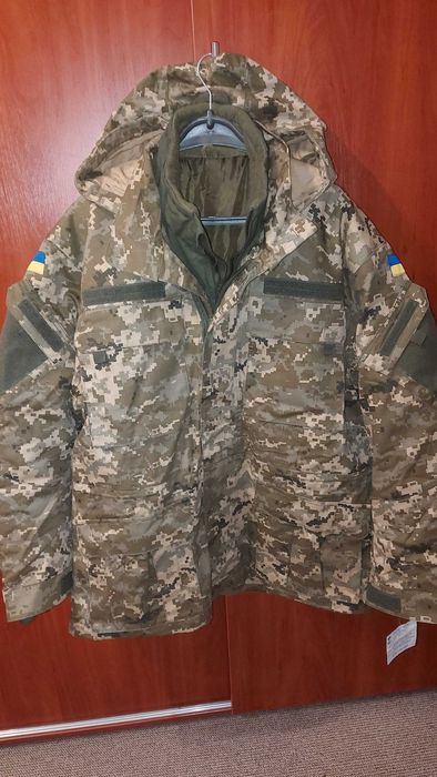 Куртка зимова піксель