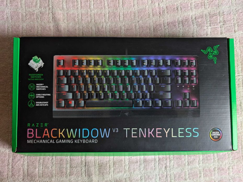 Игровая клавиатура Razer BlackWidow V3 Tenkleyless