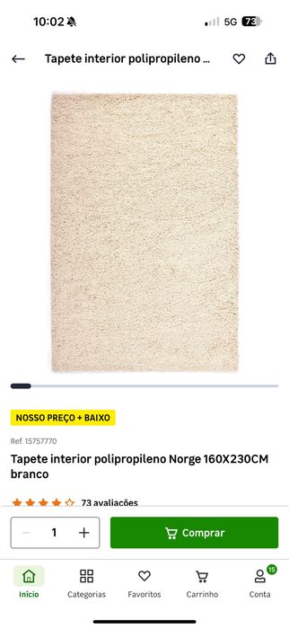 Carpete vermelha grande