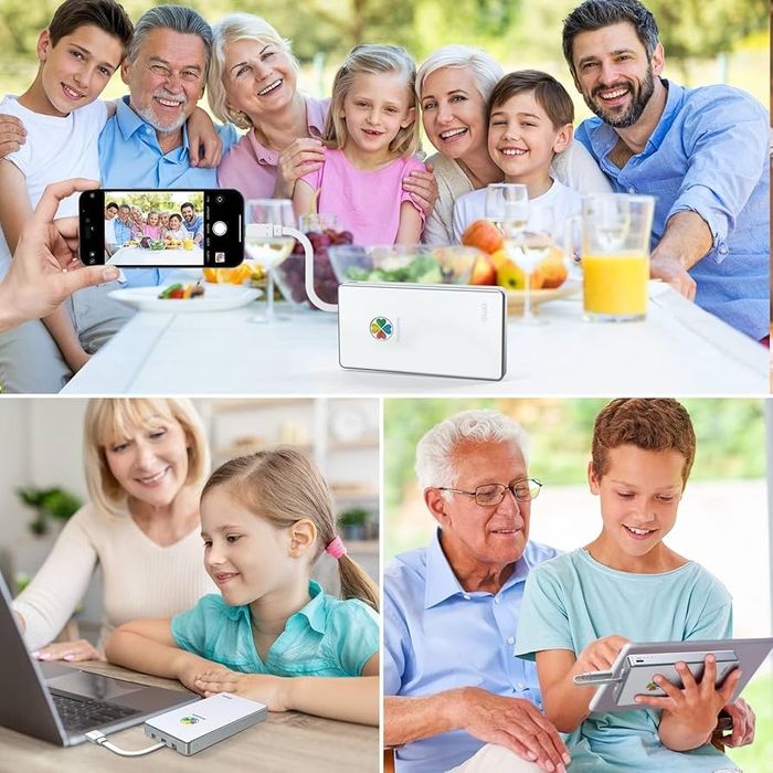 Зовнішній накопичувач iDiskk 2TB MFi для iPhone/iPad/Macbook//Android