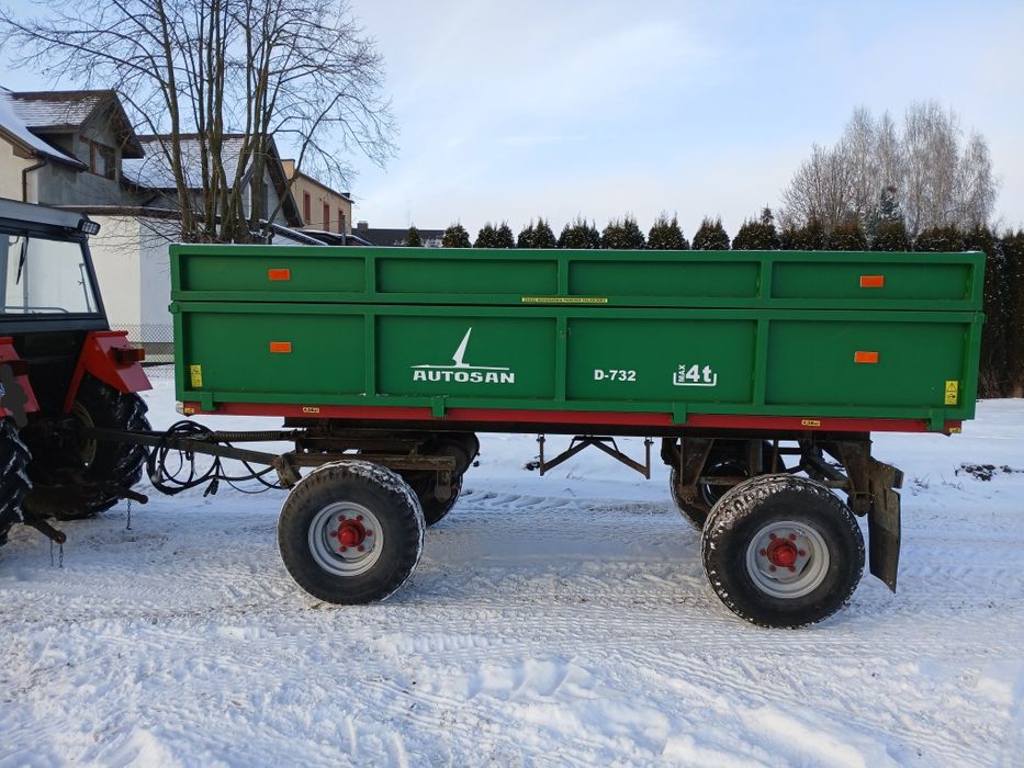 Przyczepa wywrotka d732