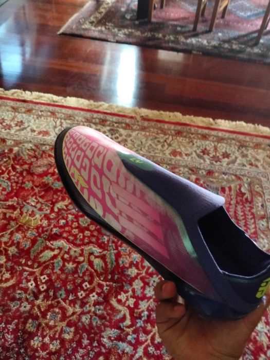 Chuteiras modelo adidas F50 Elite Laceless "LY304"