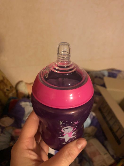 Новая бутылочка МАМ Tommee Tippee соски
