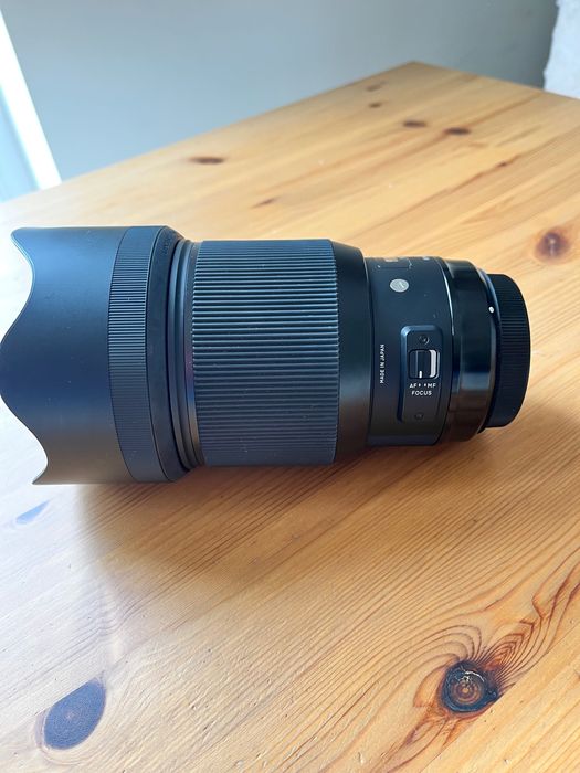 Sigma 85mm 1.4 ART – Canon EF, stan bdb, komplet, Gdańsk Młody Jasień