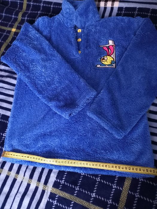 Зимова махрова піжама