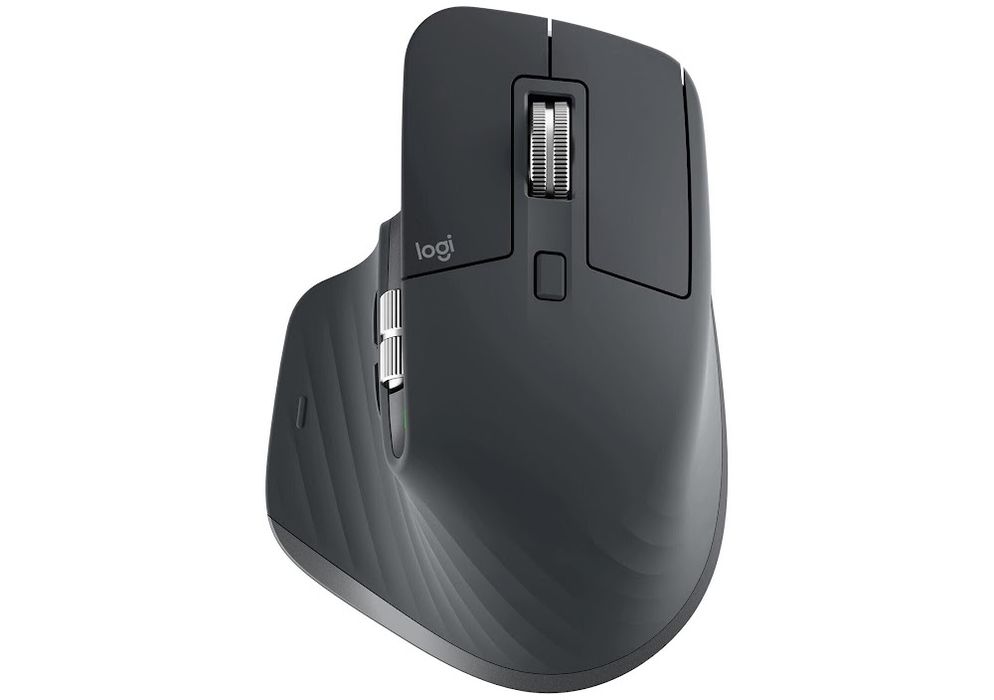 Bezprzewodowa mysz optyczna Logitech MX Master 3 for Mac Space Gray - Bluetooth, dodatkowe boczne kółko przewijania, podłączenie do 3 urządzeń