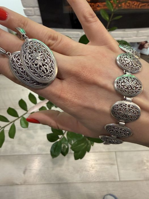 Кольцо серебряное