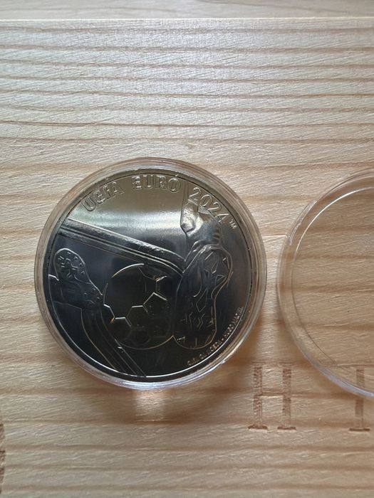 Moeda de 5€ - UEFA Euro2024