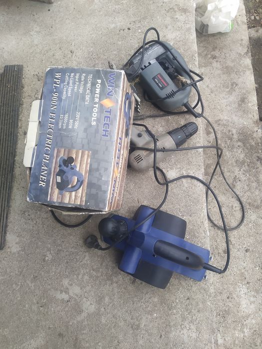 Шуруповерт лобзик рубанок