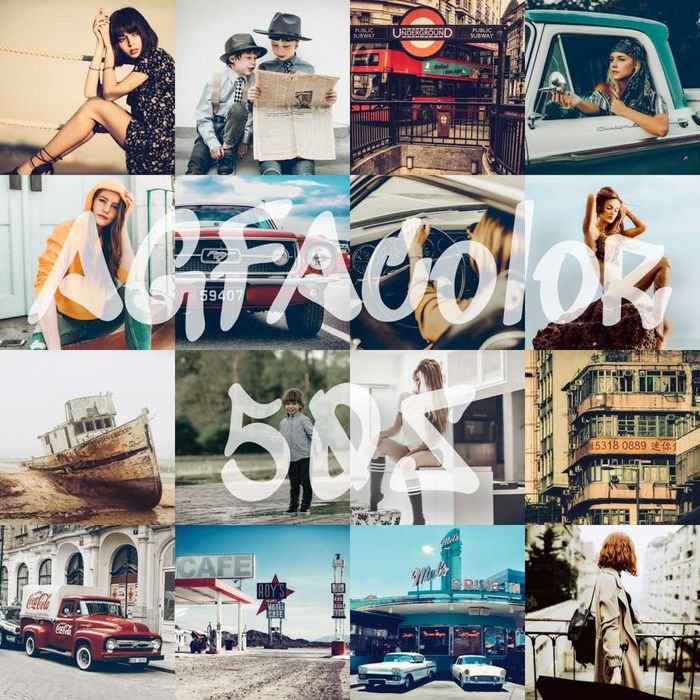 Preset Presety Adobe Lightroom - AGFAcolor 50s + Poradniki