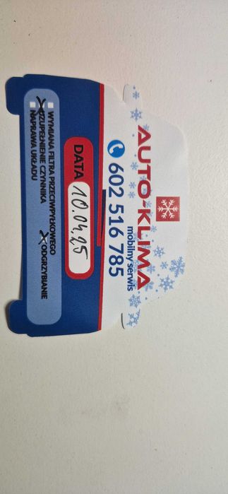 AUTO-KLIMA Mobilny Serwis Klimatyzacji r134a  r 1234yf