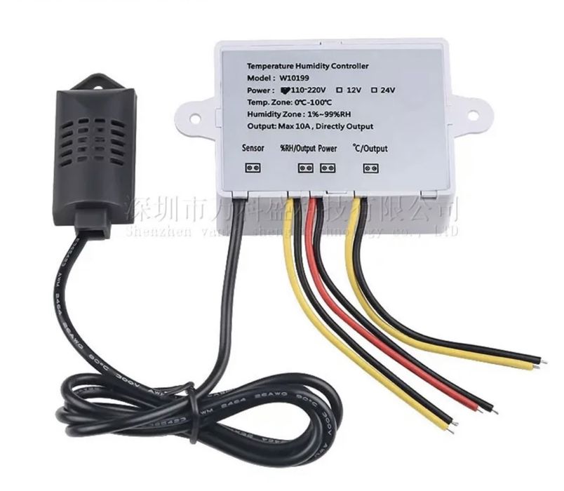 Temperature and humidity controller64172208073217121