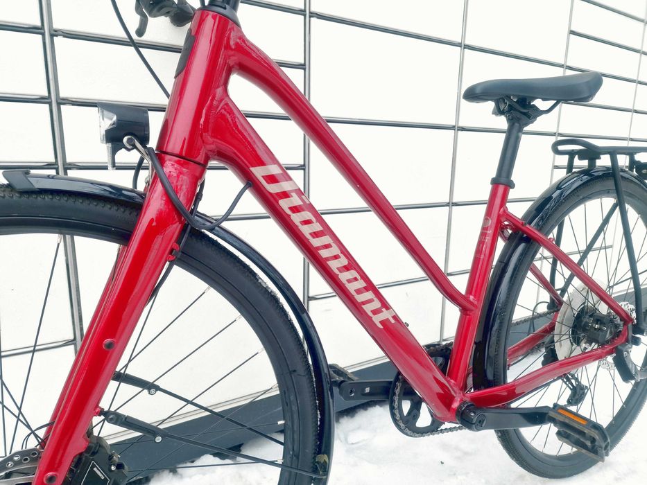 FV23% Rower trekkingowy DIAMANT Rubin / rozm S / Deore 1x11