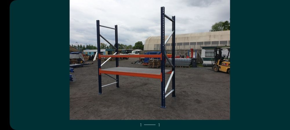 Regał paletowy magazynowy regały paletowe magazynowe Skup regałów