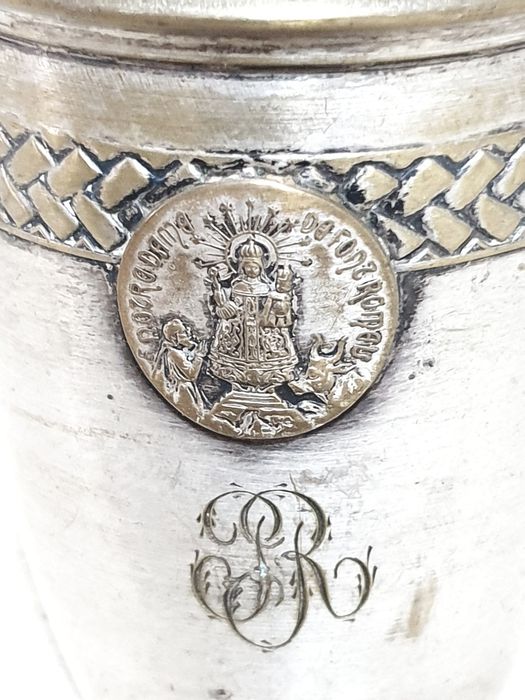 Antigo copo de agua de Peregrinação - Notre Dame da Font Romeu