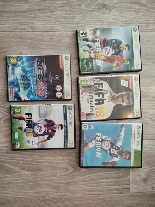 Ігри Xbox 360 футбол, гонки, Майнкрафт