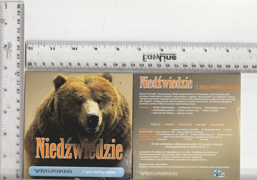 Niedźwiedzie.Z życia wielkiej rodziny VCD