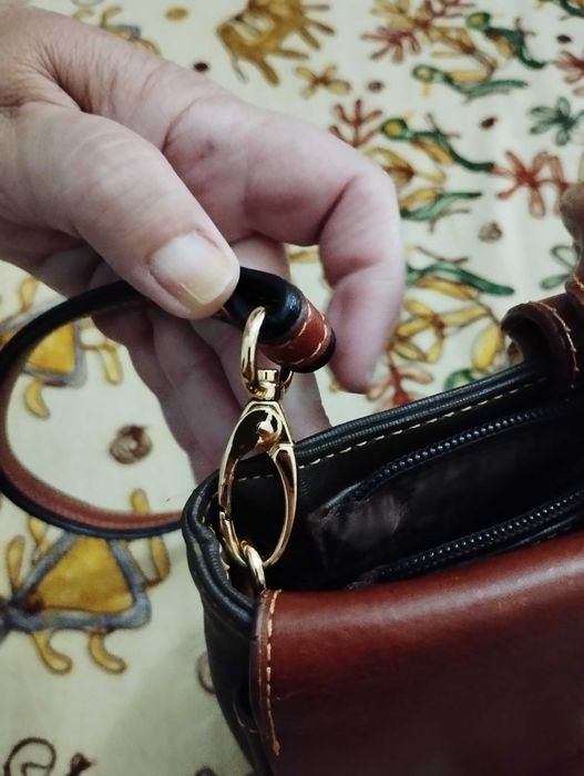 Mala Marta Ponti em pele genuína