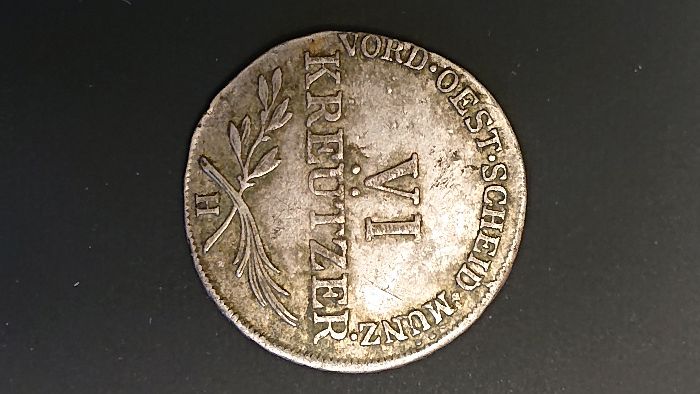 Moneta VI KREUTZER 1804 srebro