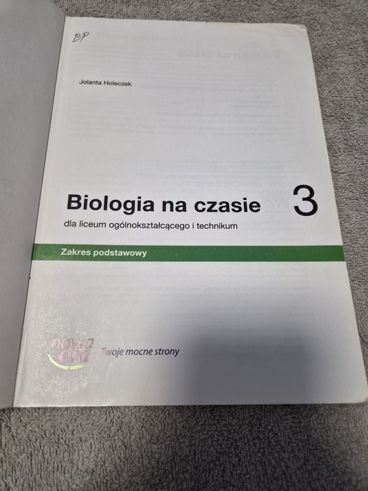 Podręcznik z Biologia