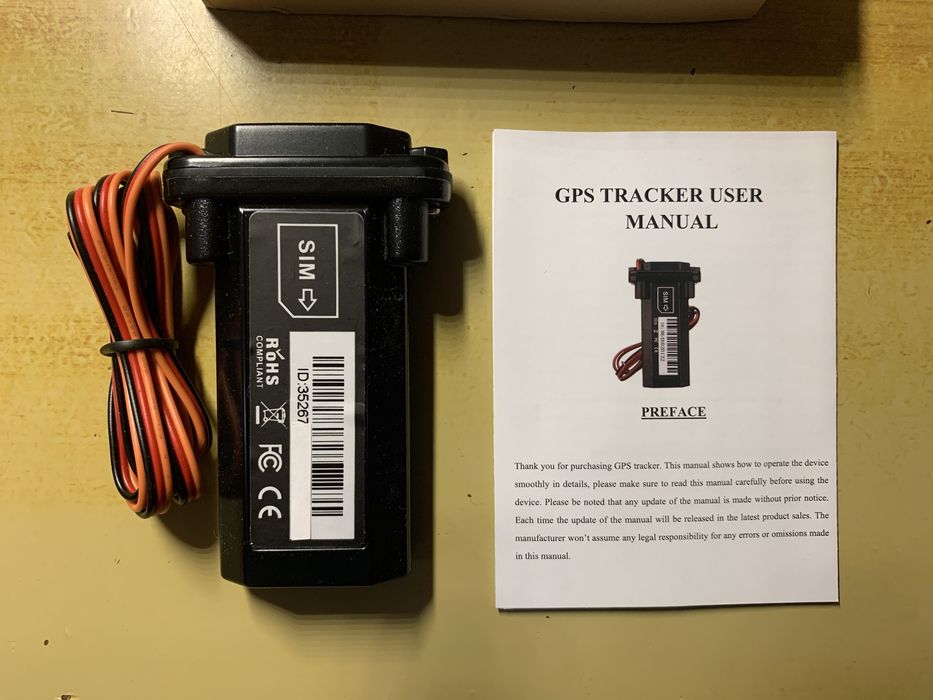 GPS трекер DAGPS T12 з АКБ (st900,st901)