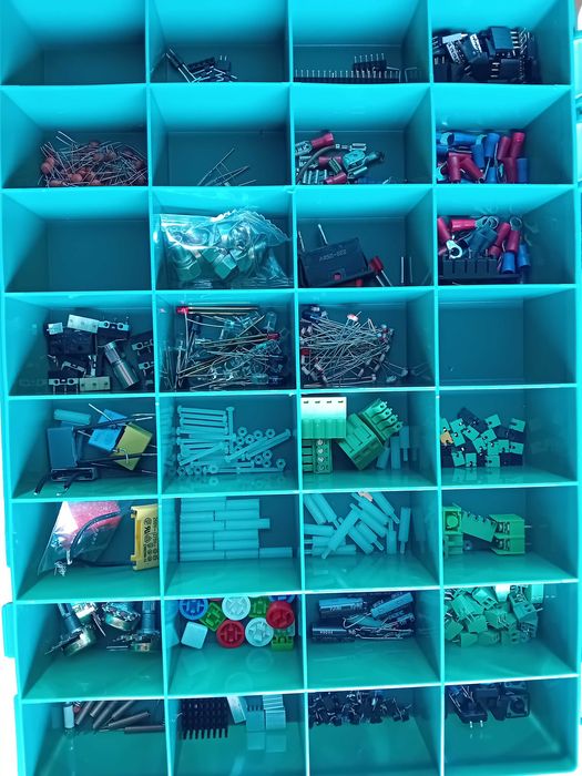 Lote fichas ligadores pinos acessórios componentes electronica (novo)