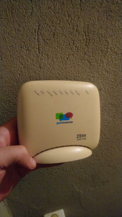 Wifi модем-роутер от Укртелеком ZTE