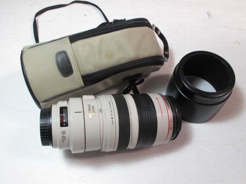 Canon 100-400 IS L na Bolsa estado Smi-Novo conforme fotos
