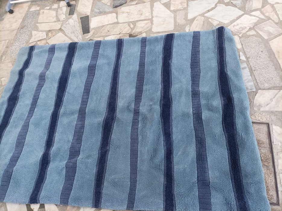 Tapete Sala Usado Tom azul