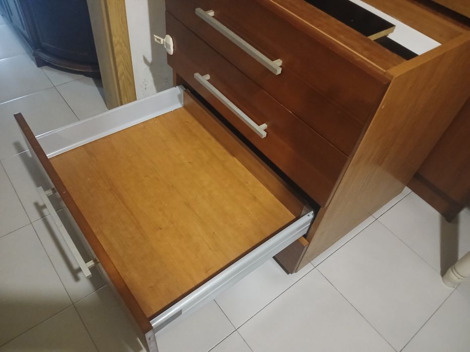Modulo de gavetas de encastrar ou apoio