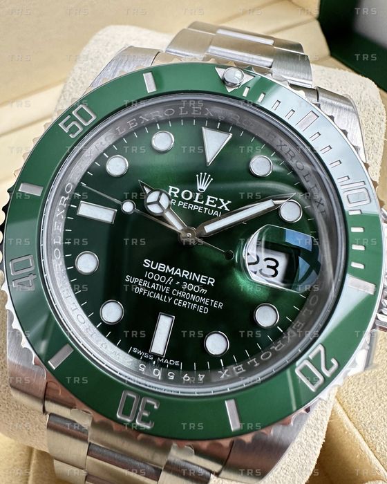 Годинник Submariner Date 40mm 116610LV HULK