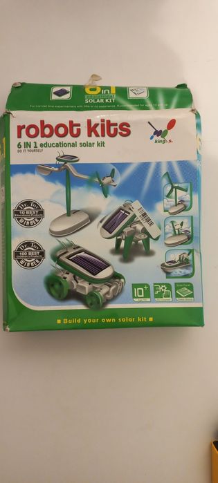 Robot kits 6 в 1 сонячна батарея