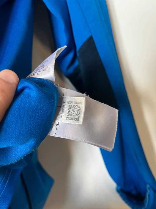 Niebieska bluza treningowa adidas