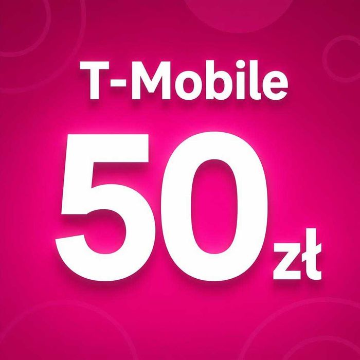 Doładowanie T-Mobile 100 zł - kod SMS, dostawa GRATIS!